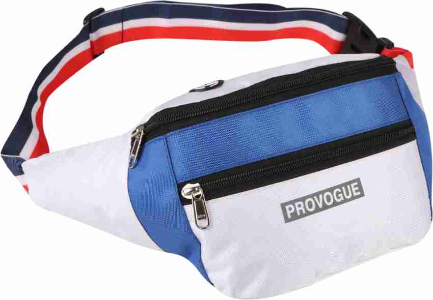 PROVOGUE White Light Blue Waist Bag Chest Bag Fanny Bag Fanny