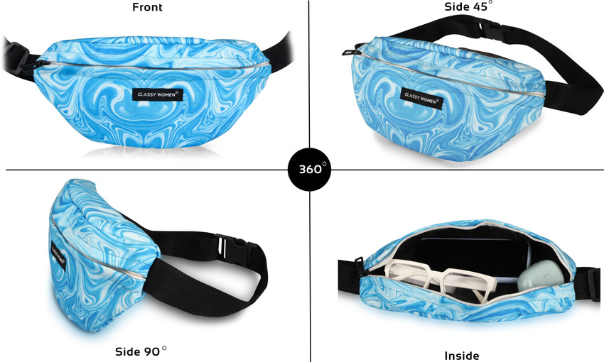 Classy Women Canvas Waist Bag For Girls And Women Travel Pouch Bag