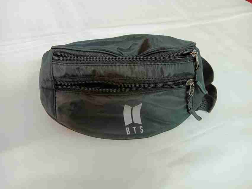 sham BTS WAIST BAG WAIST BAG FOR ALL BLACK Price in India
