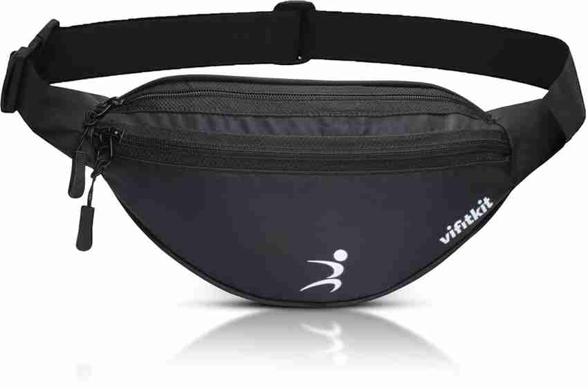 VIFITKIT Waist Bag for Men and Women Fanny Pack for Women Fanny Pack for Men Waist Bag Black Price in India Flipkart