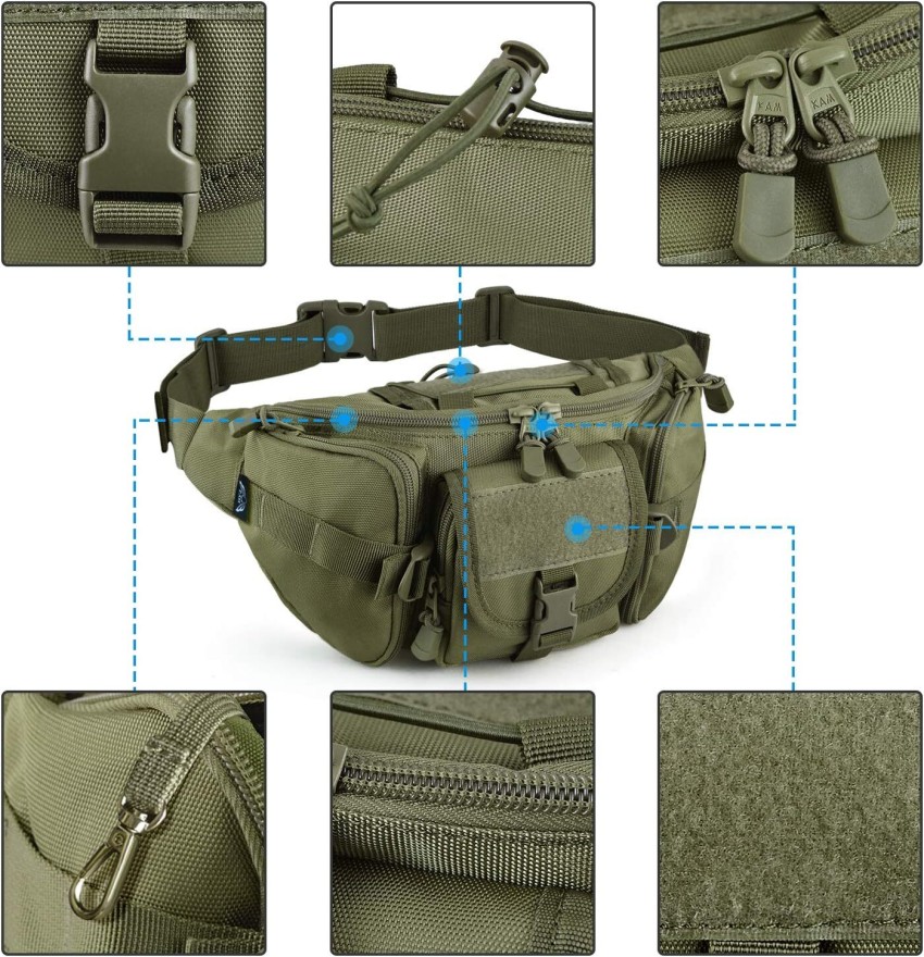 Scoyca Tactical Fanny Pack Waist Bag Military Hip Belt