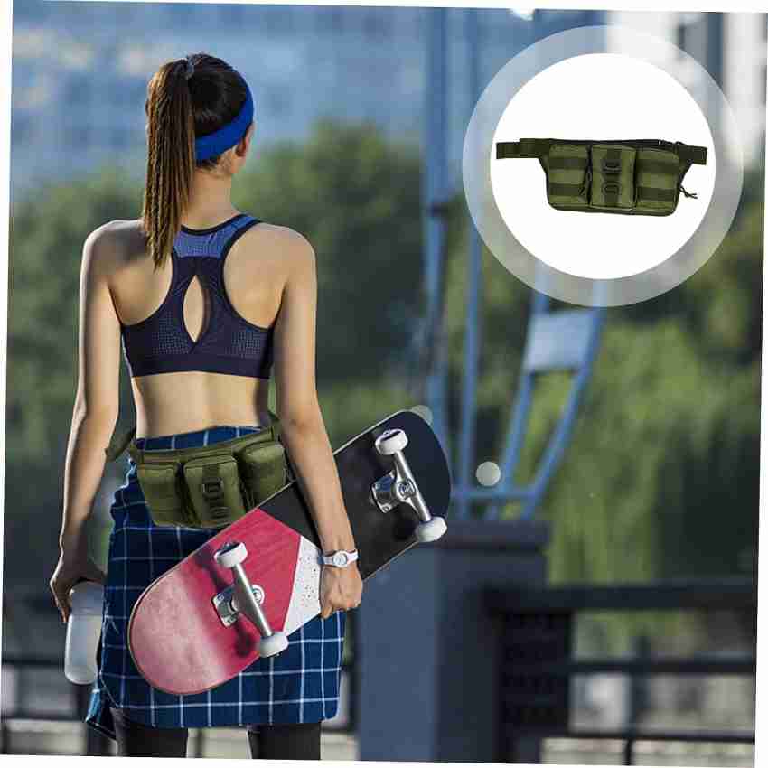 pleasing forest Tactical Fanny Pack Waist Bag Military Hip Belt  OutdoorBumbag A5 WAIST BAG tan olive - Price in India