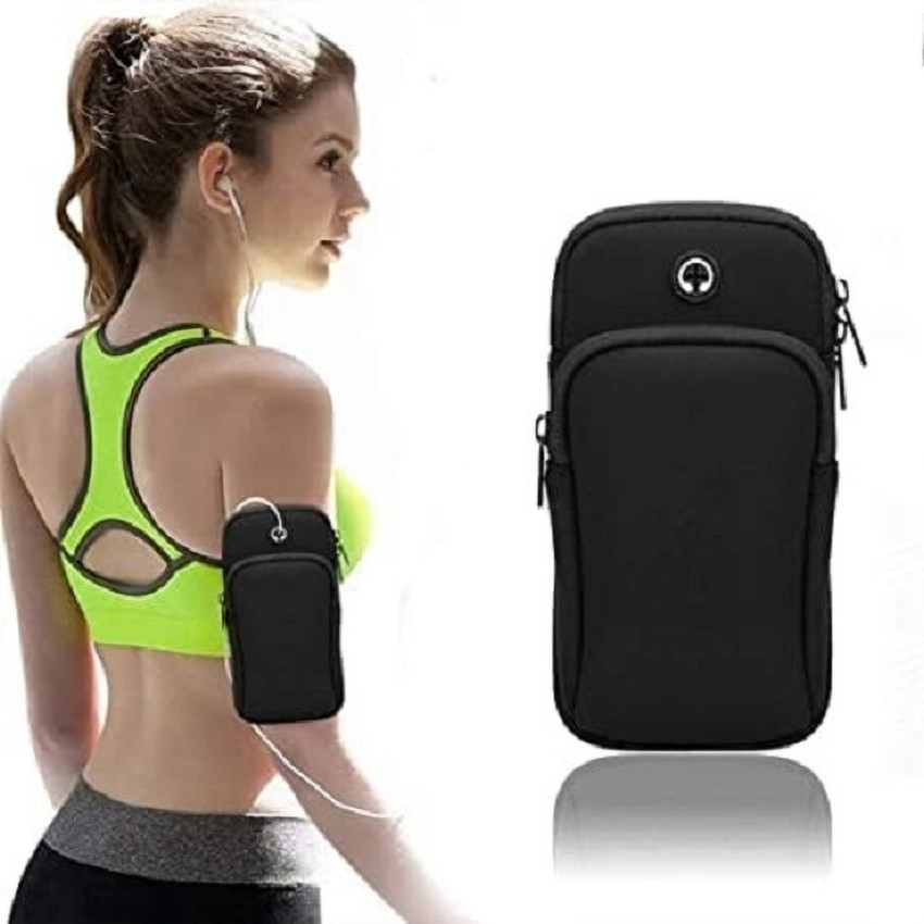 swarmshop Phone Holder for Running Armband iPhone 13 12 11 Pro Max Xs Xr X 8 7 6 Plus SE arm bag black Price in India Flipkart