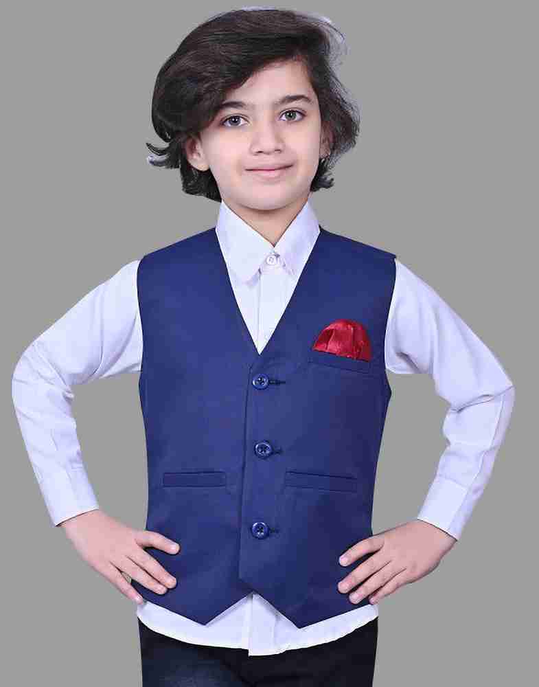 Boys shirt hotsell and waistcoat