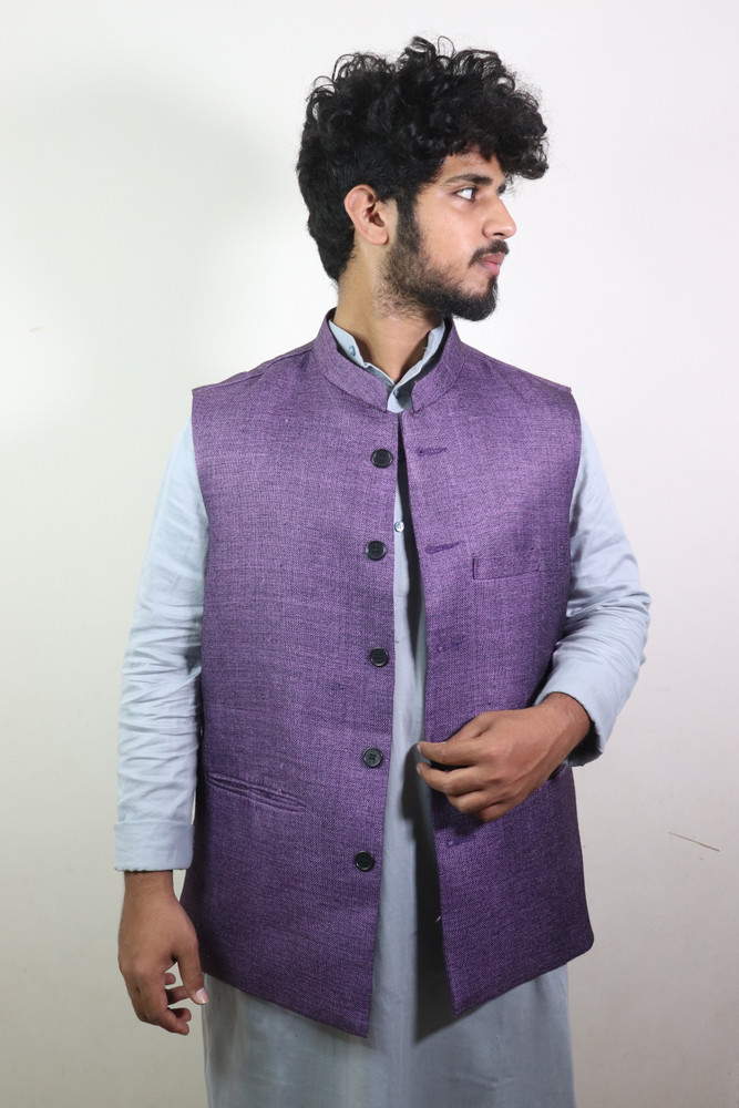 Light best sale purple waistcoat