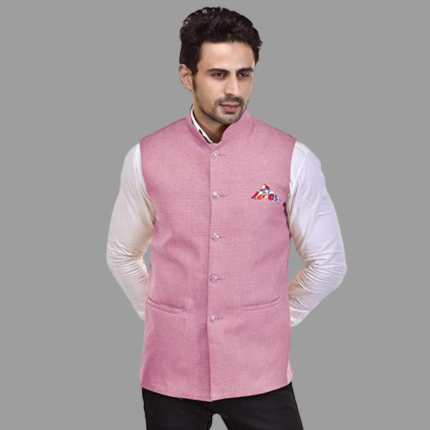 Pink waist coat store