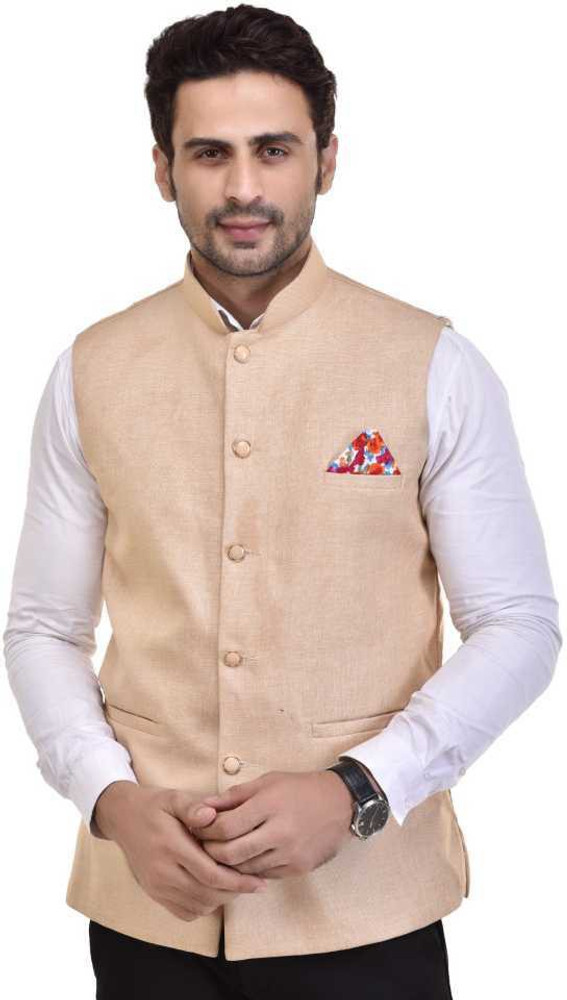 Waistcoat sales cream colour