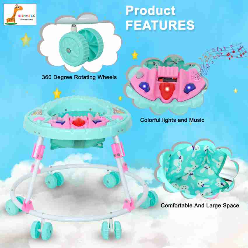 BISHMEVA Musical Activity Walker Buy Baby Care Products in India Flipkart