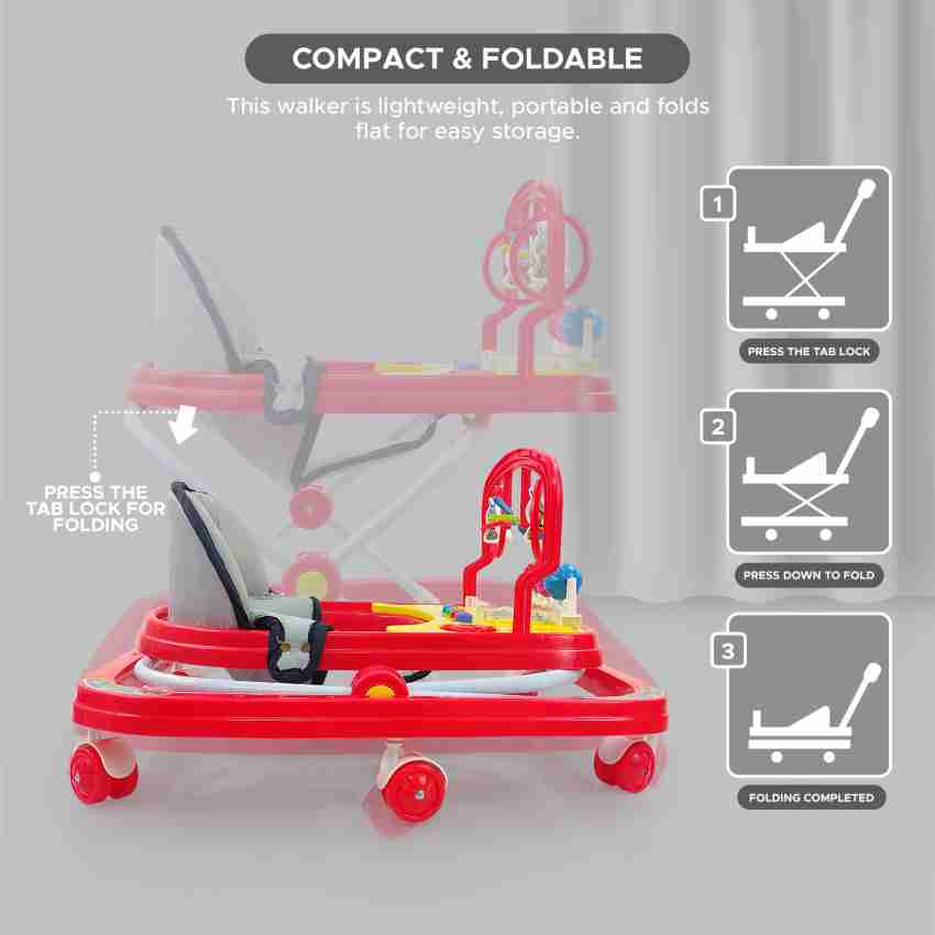 Buy Evoshine Baby Classic Walker - Foldable Design with Parent