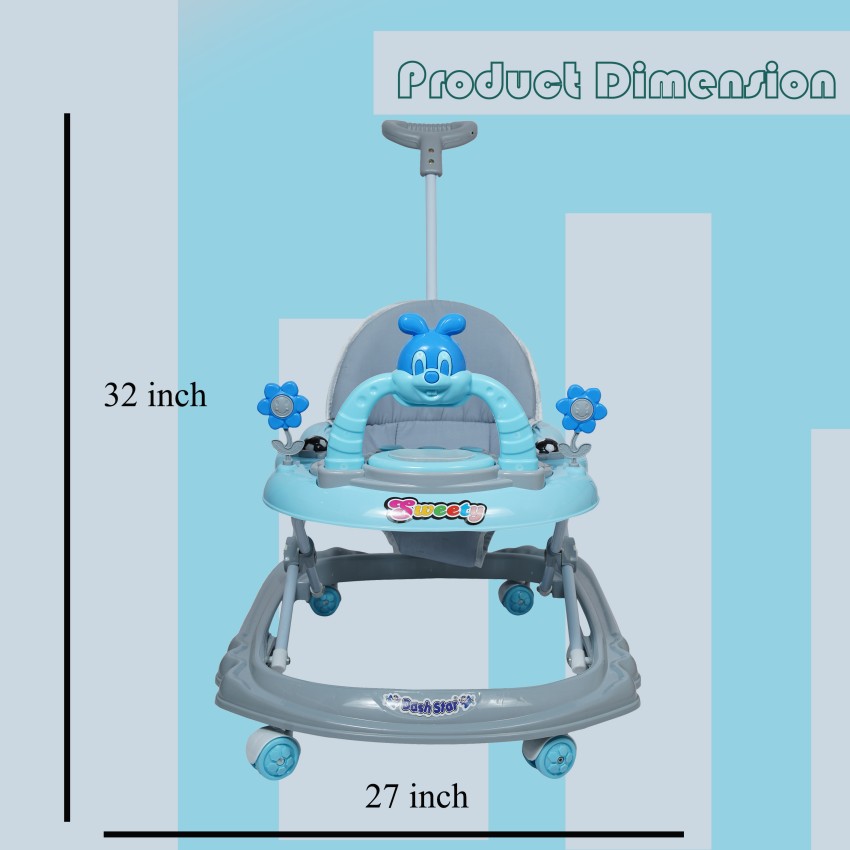 DASH STAR Tweety Musical Baby Walker Kids Activity Walker