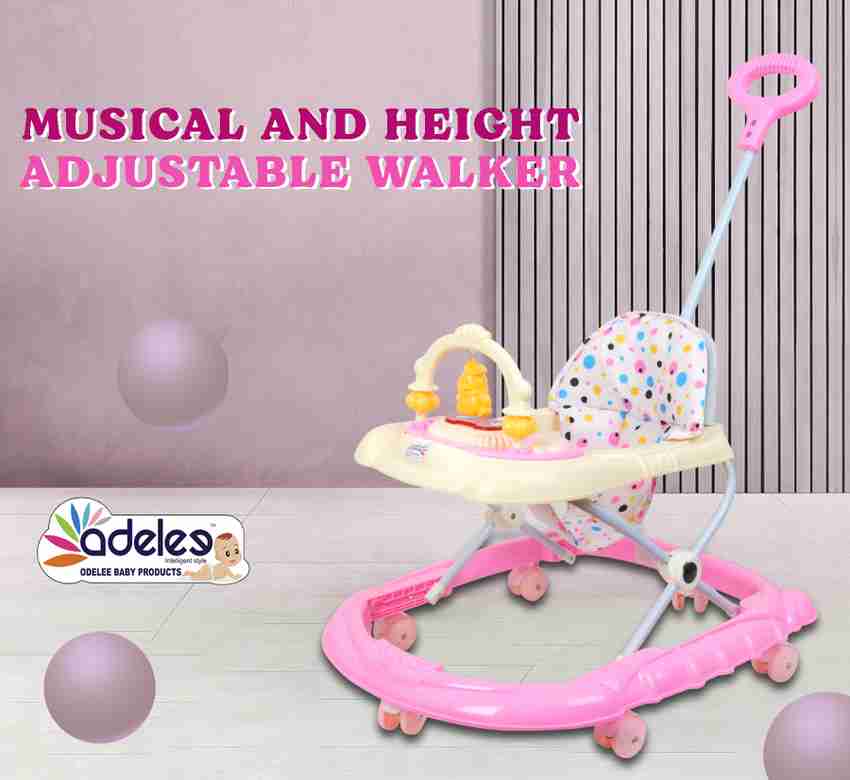 ODELEE Musical Activity Walker With Parent Rod Buy Baby Care