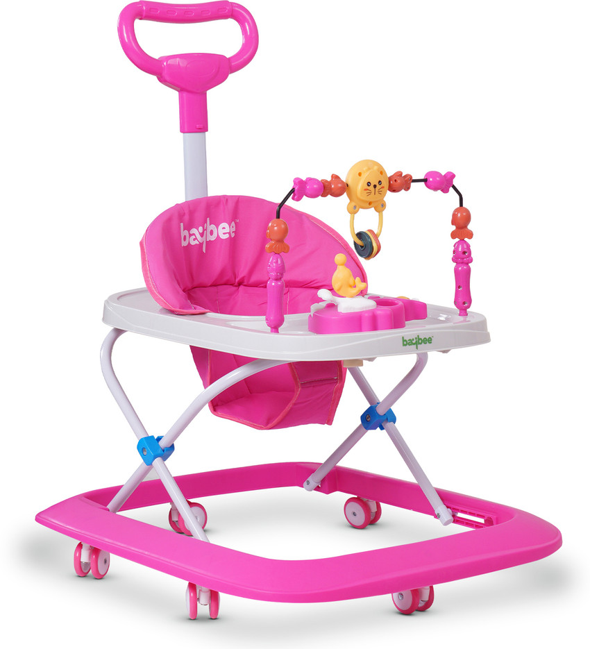 baybee Musical Activity Walker With Parent Rod Buy Baby Care