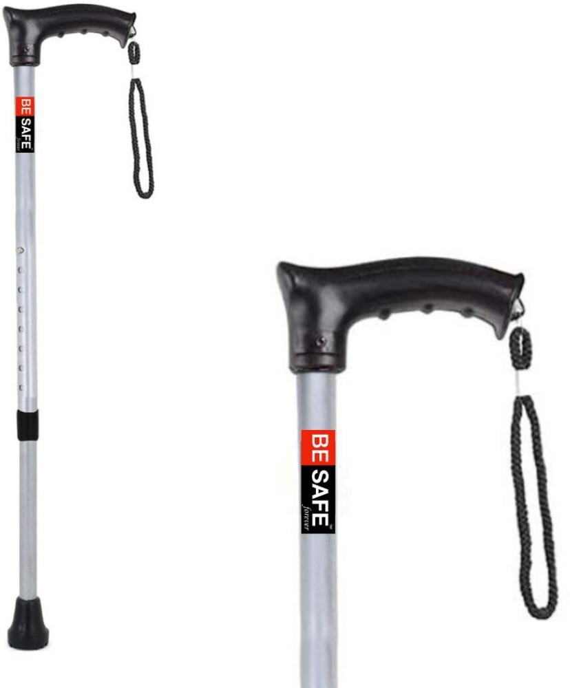 MCP Smart Folding Height Adjustable Walking Stick for Old People