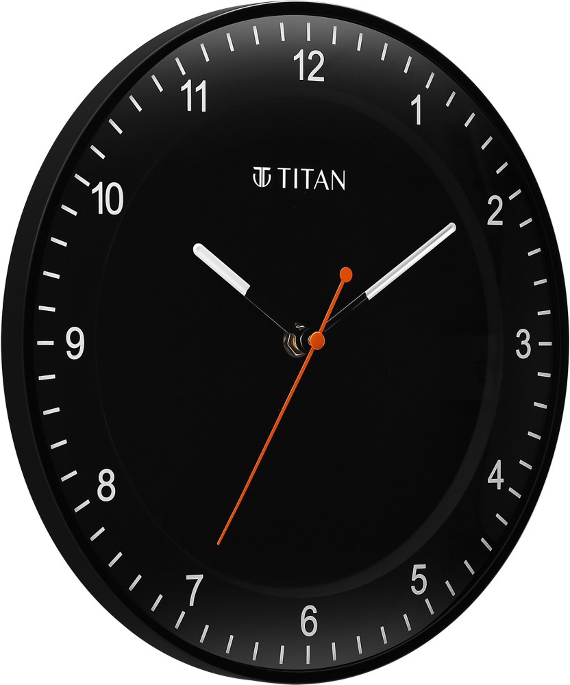 Titan Analog 27 cm X 27 cm Wall Clock Price in India Buy Titan