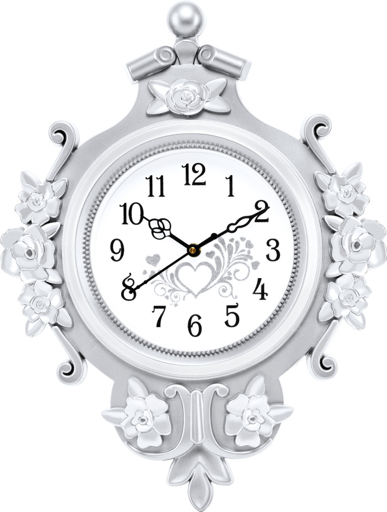 Attractionz Analog 32 cm X 27.5 cm Wall Clock Price in India Buy