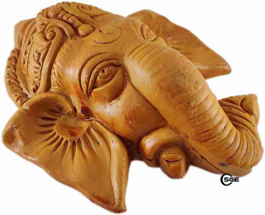 SHREE SAGAR EXPORTS Handmade Ganesha Face Mask – Decorative