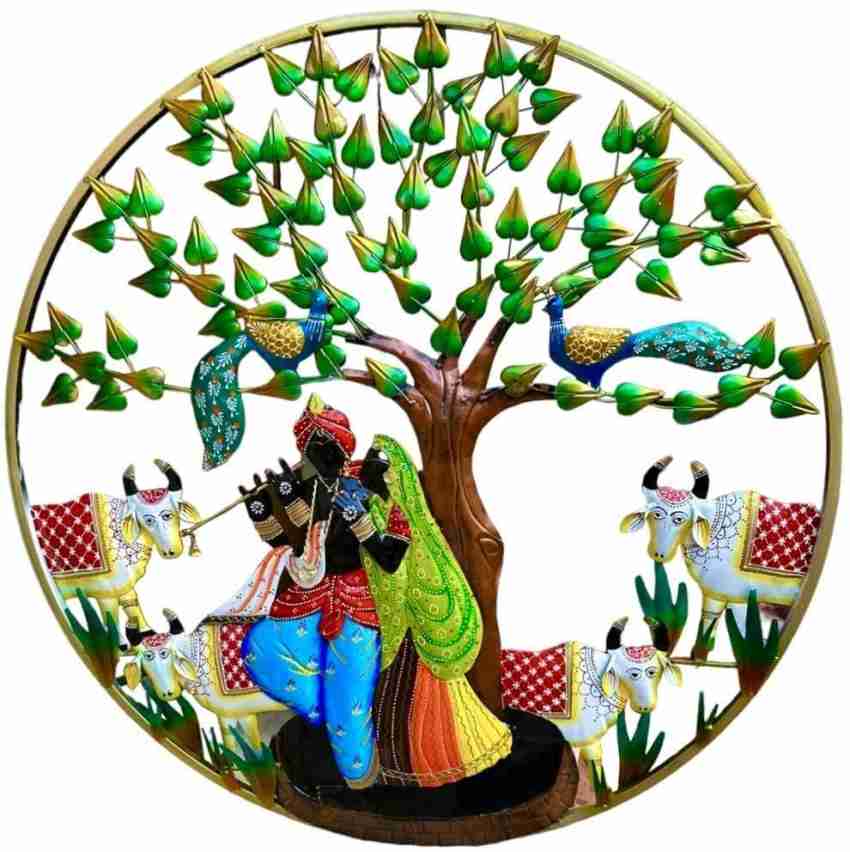 radha krishna clipart house