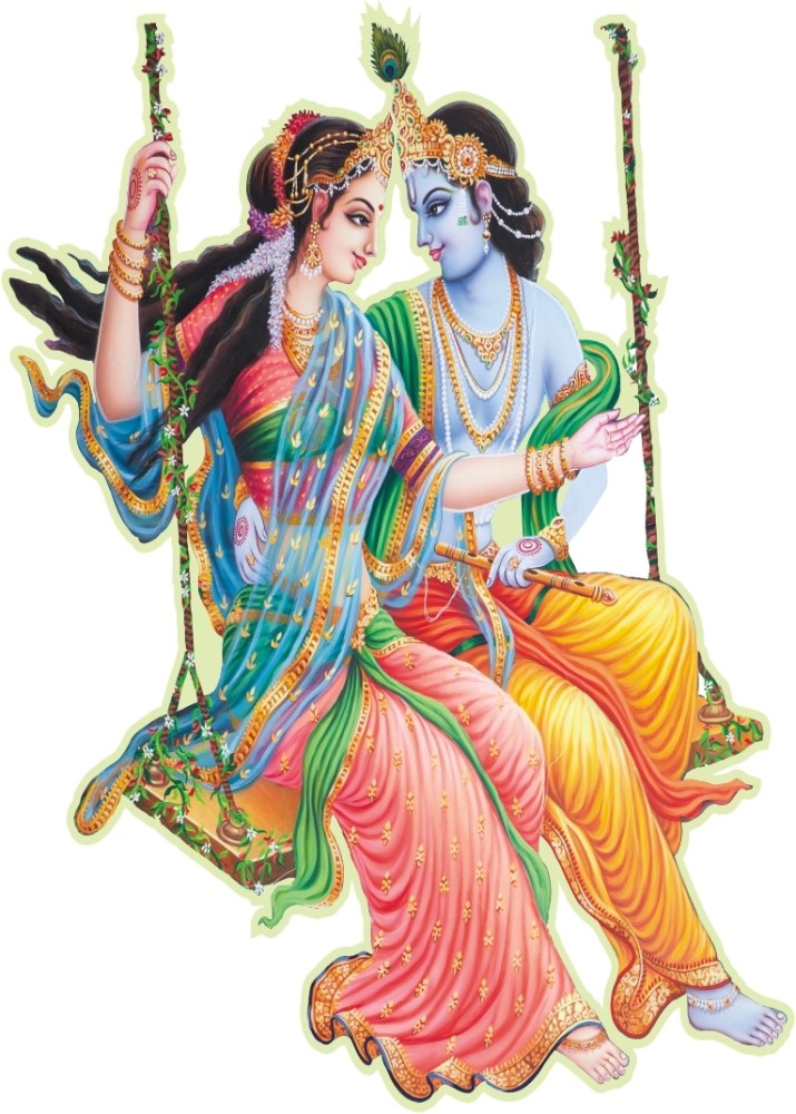 radha krishna clipart house