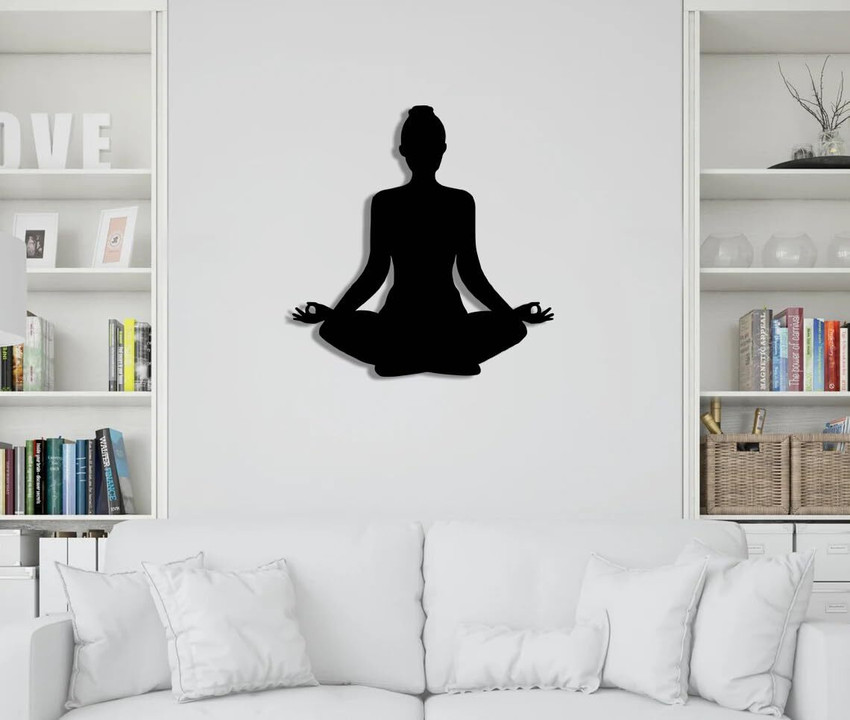 Trademubarak Yogi Metal Wall Art Yoga Studio Decoration Yoga Lover Decor Living room 2 feet Price in India Buy Trademubarak Yogi Metal Wall Art Yoga Studio Decoration Yoga Lover Decor Living room 2 fe...