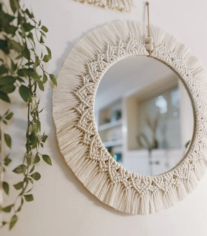 Hanging on sale wall mirror