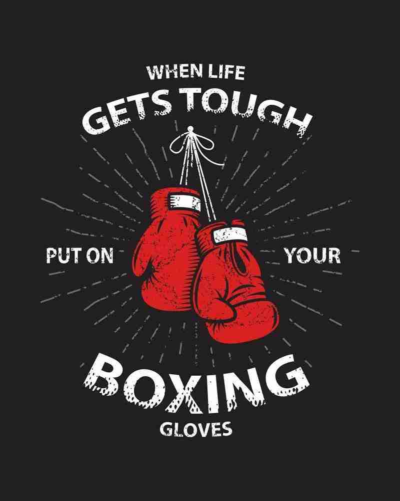 Boxing glove on a stick 2025
