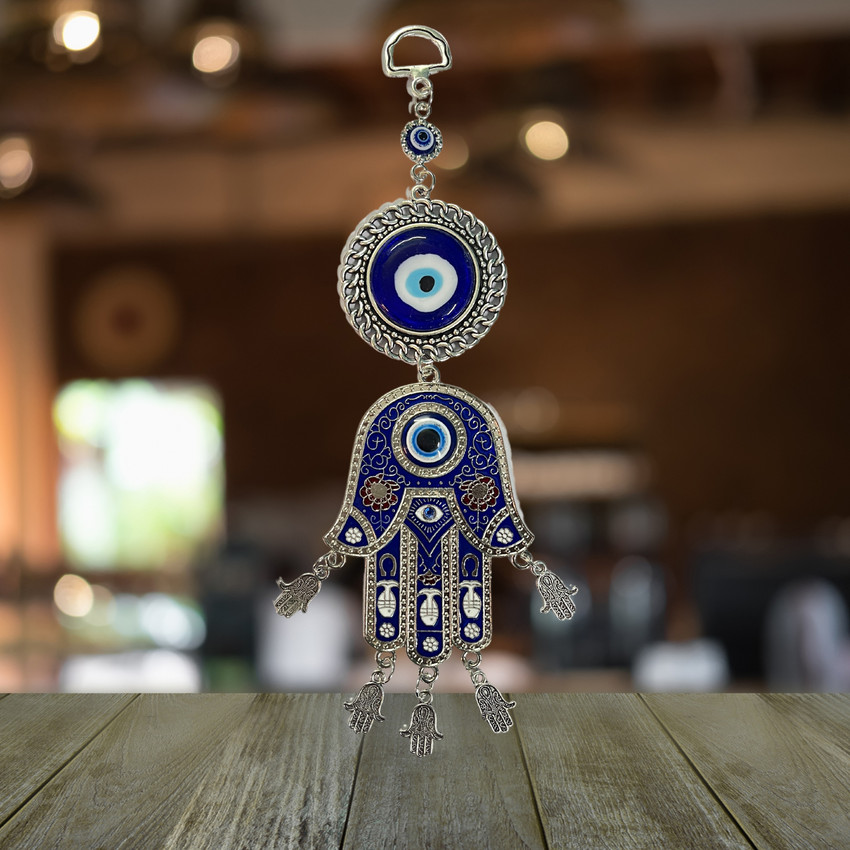 J.P Retail 5 Hand Hamsa Evil Eye Home Entrance Hanging for Good Luck Success and Wealth Price in India Buy J.P Retail 5 Hand Hamsa Evil Eye Home Entrance Hanging for