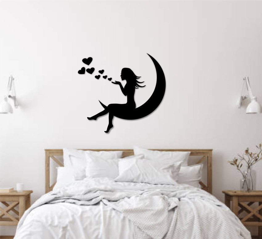 Girl wall painting discount