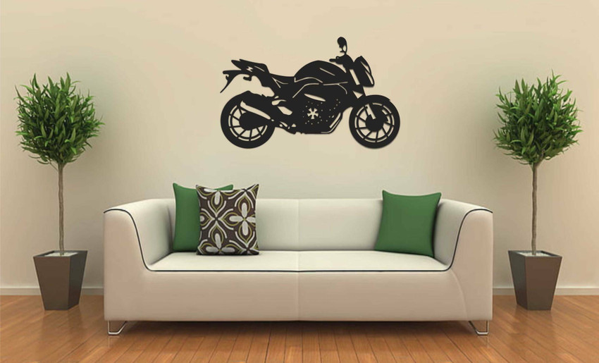 craft collection Bike designer wooden wall decoration painting for