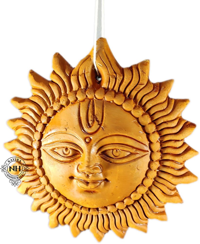NAVIRA HANDICRAFT Indian Handmade Decorative Vastu Sun Mask, Clay Sun Face  Wall Hanging Plate Price in India - Buy NAVIRA HANDICRAFT Indian Handmade Decorative  Vastu Sun Mask, Clay Sun Face Wall Hanging
