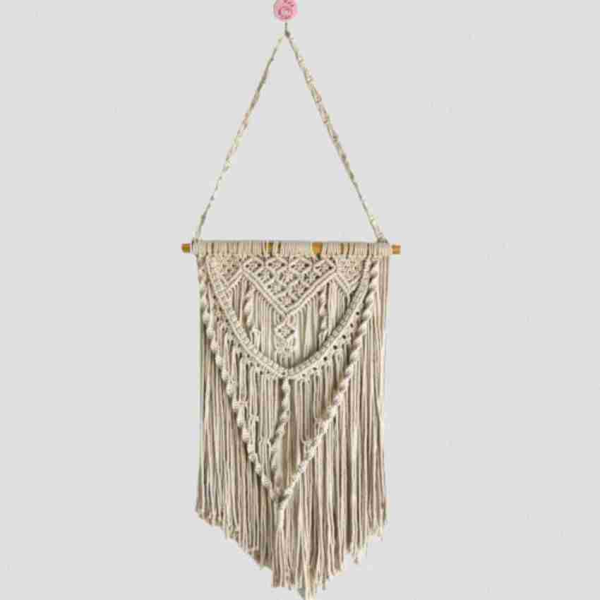 the macrame shop Macrame Handmade Wall Hanging(beige) Price in