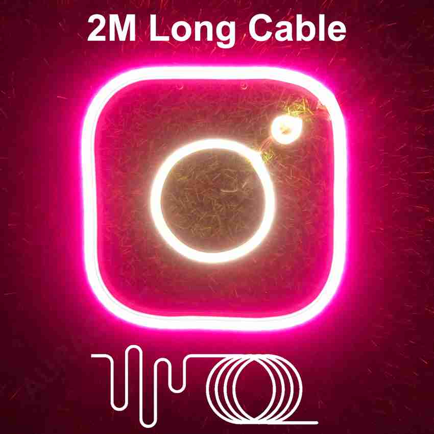 Instagram neon light cheap