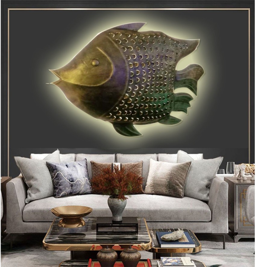 MS Enterprises FISH WALL HANGING With LED Light Effected handicraft  Decorative Price in India - Buy MS Enterprises FISH WALL HANGING With LED  Light Effected handicraft Decorative online at