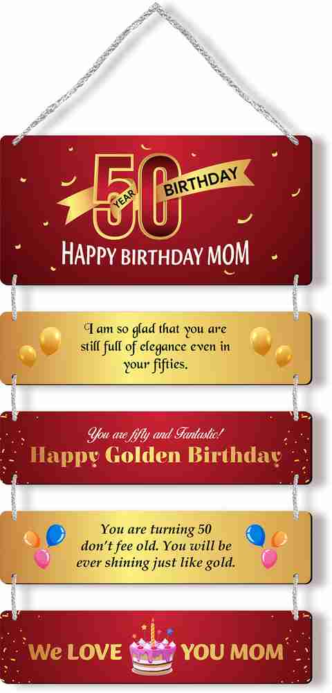 Happy 50th birthday sales mom