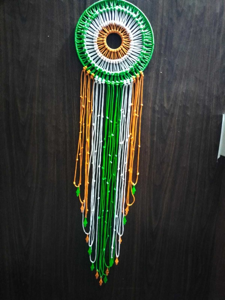 The Macrame Corridor Hand Knitted Pastel Color Dream Catcher Price in India  - Buy The Macrame Corridor Hand Knitted Pastel Color Dream Catcher online  at