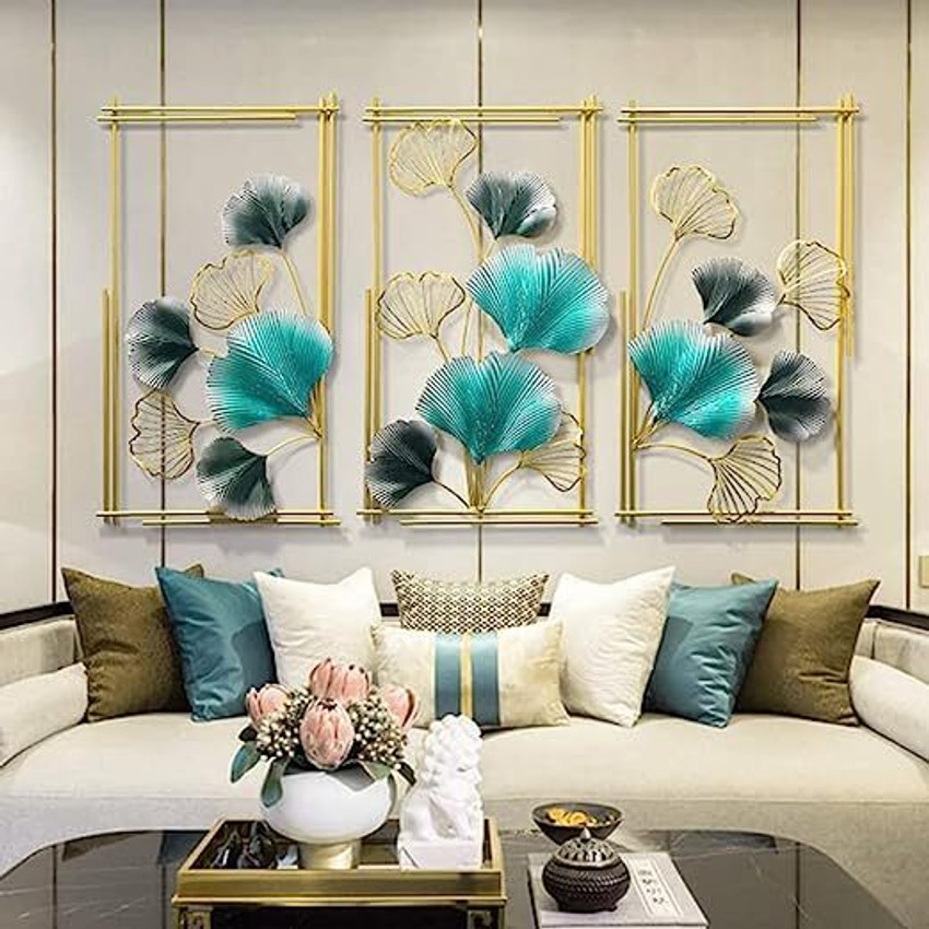 Metal wall sales sculpture art