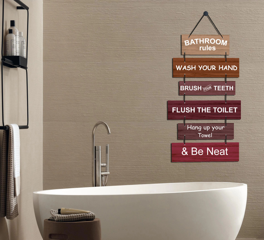 Update more than 165 bathroom wall quotes decor latest vova.edu.vn