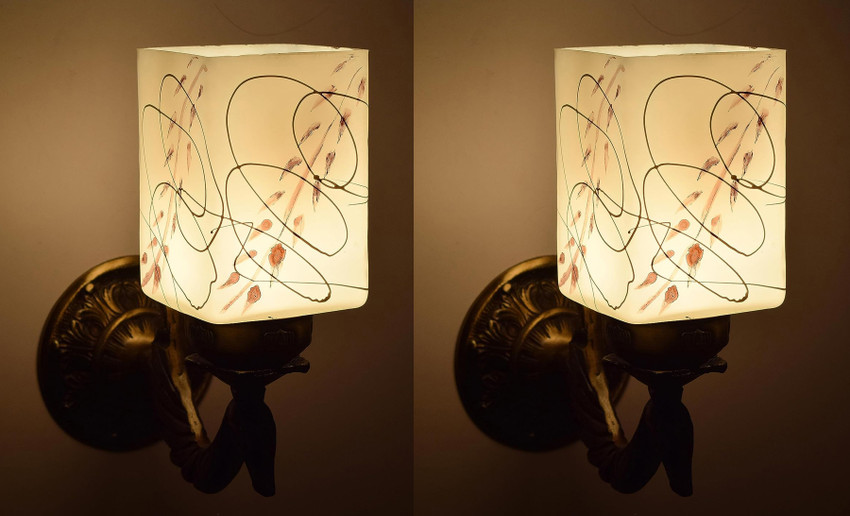 CSNGLASSHOUSE Uplight Wall Lamp Without Bulb Price in India Buy