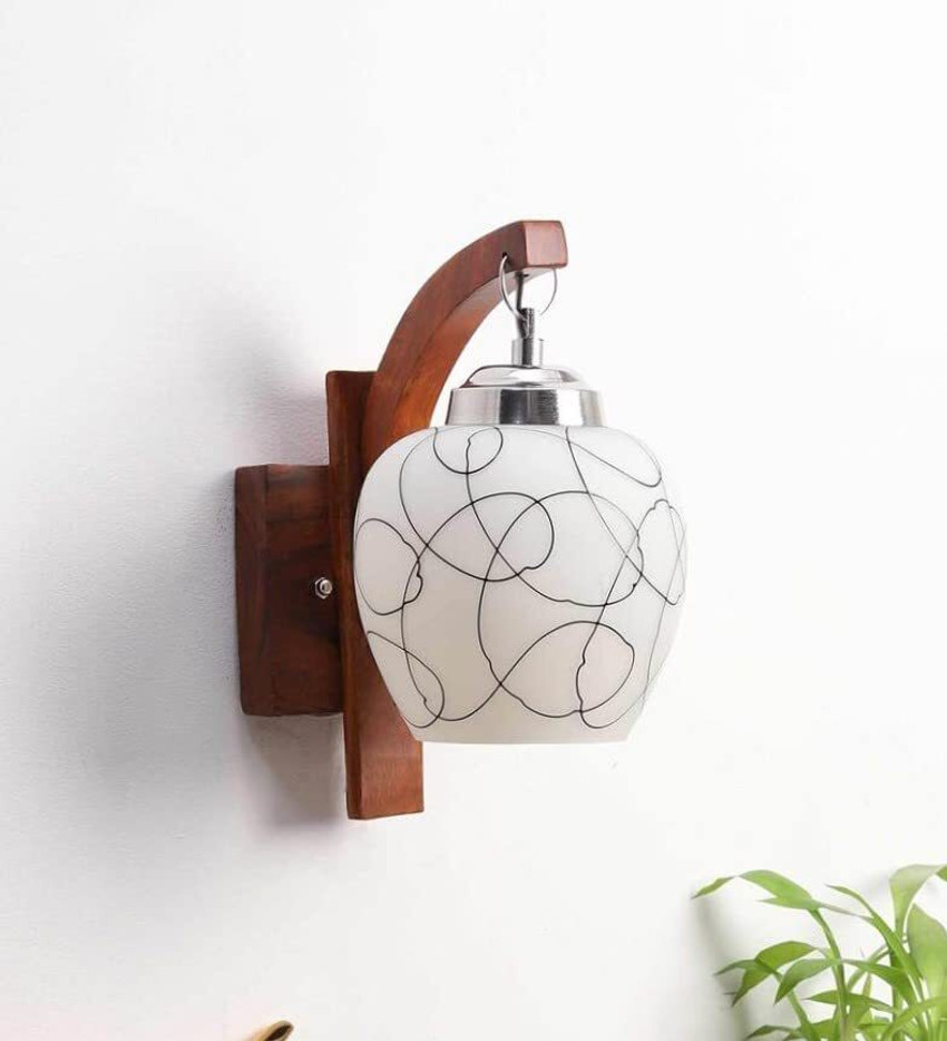 Virya Wooden Wall Light Wall Pendant Lamp For Bedroom Living Room Home Decor Brown Wall Lights Lamp Shade Price in India Buy Virya Wooden Wall Light Wall Pendant Lamp For Bedroom Living Room