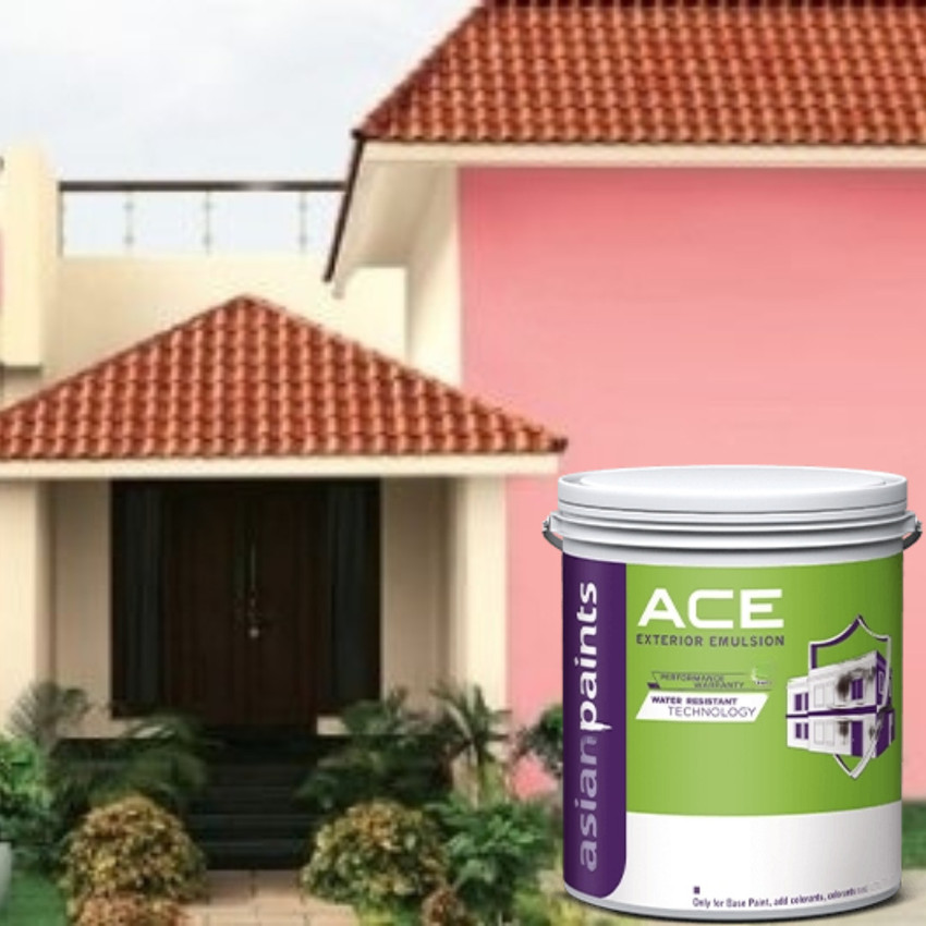Asian Paints ACE EXTERIOR EMULSION 10 LTR WHITE WHITE Emulsion