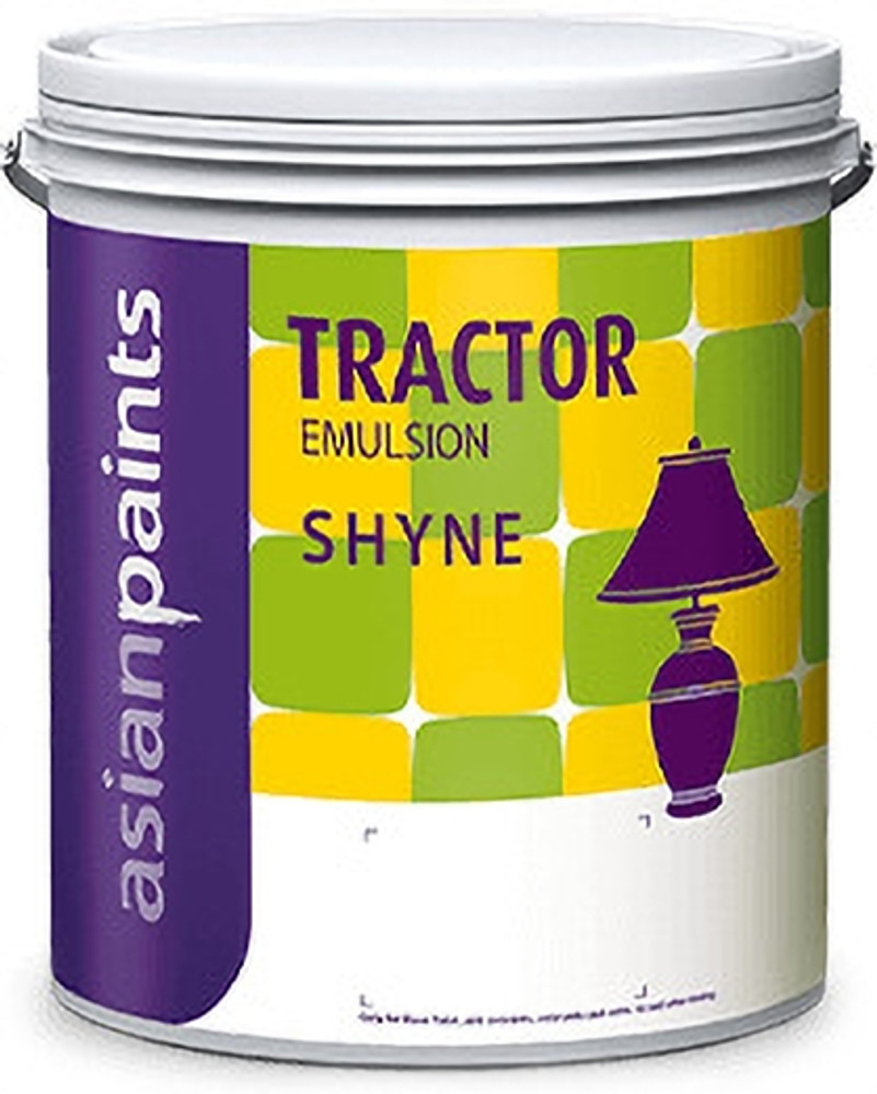 Asian Paints Tractor Shyne 1L White Emulsion Wall Paint Price in India Buy Asian Paints Tractor Shyne 1L White Emulsion Wall Paint online at Flipkart