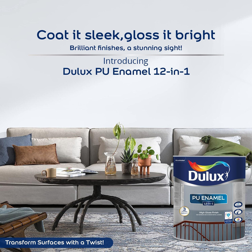 Dulux Matt Emulsion Paint Pure Brilliant White 5l Walls, 49 OFF