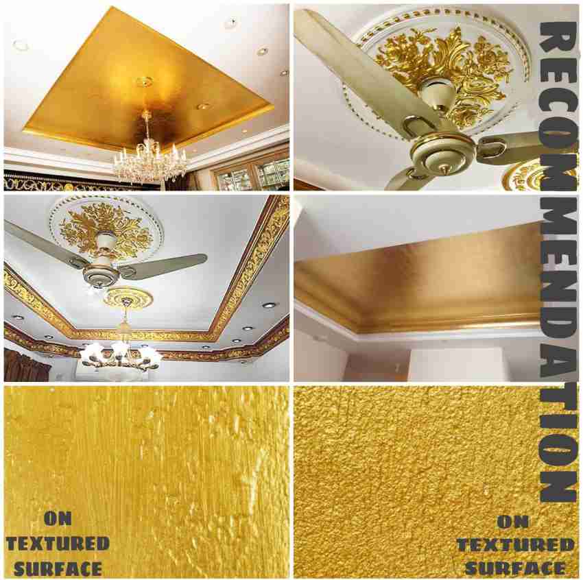 Studio Light Gold Plated Metallic Special Effect Paint Abmesacp41*
