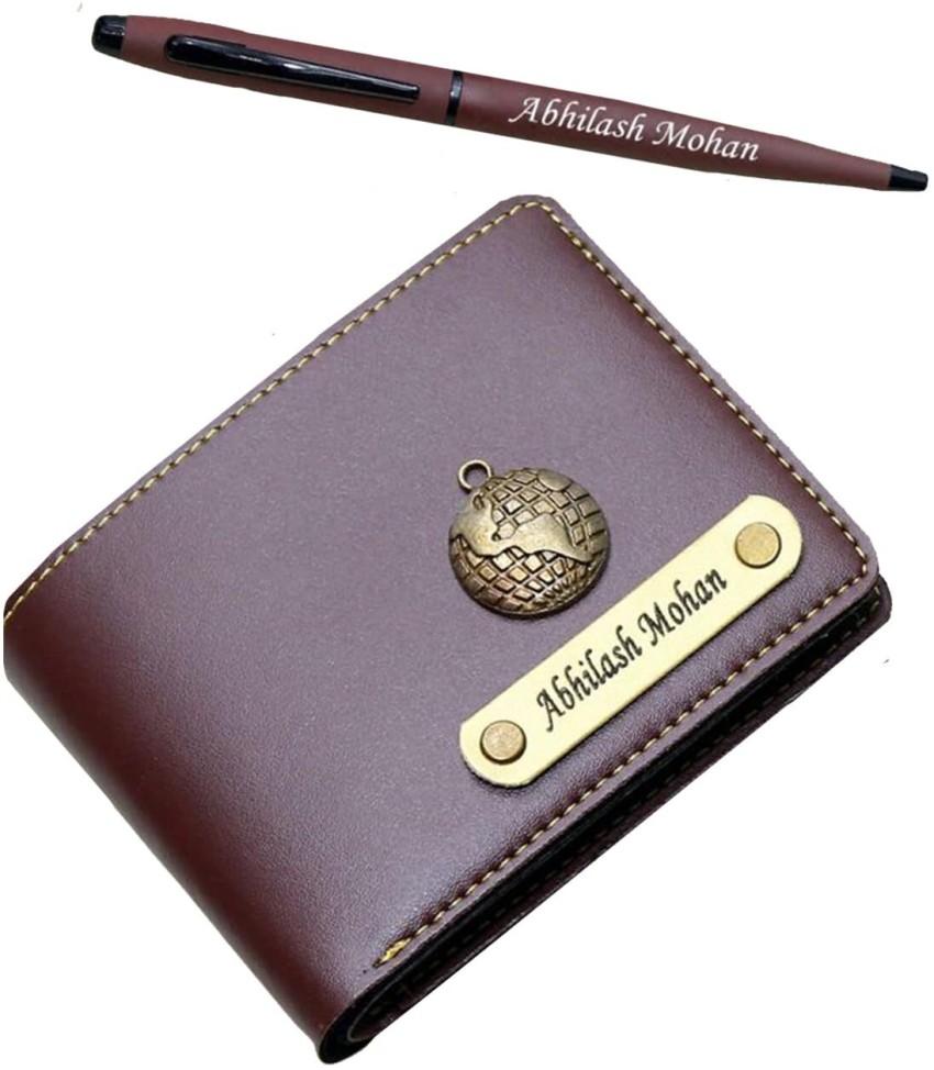 Personalized Wallet For Men - Genuine Leather