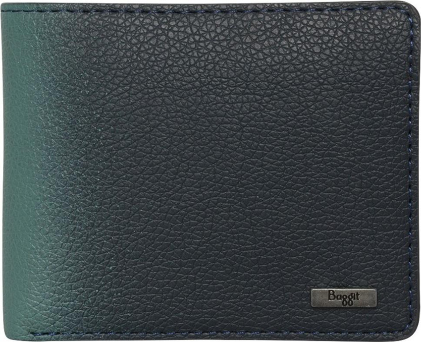 Baggit Men Casual Blue Artificial Leather Wallet BLUE Price in