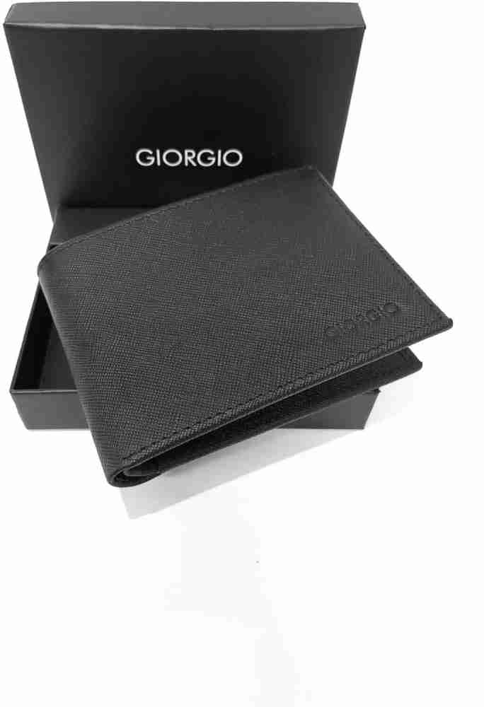 Salvatore Ferragamo Gancini Black Leather Bifold India