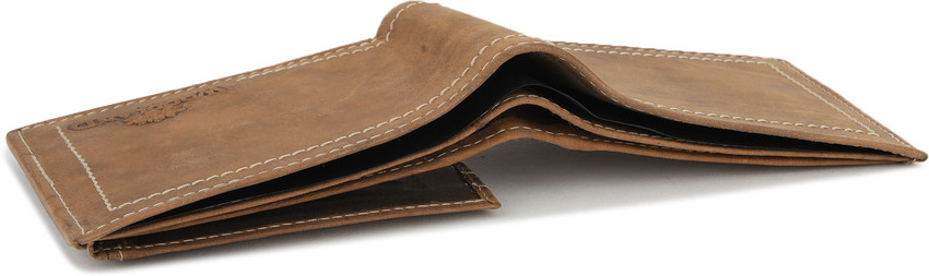 Wood land leather tan casual regular wallet pu khaki formal short wallet outlet