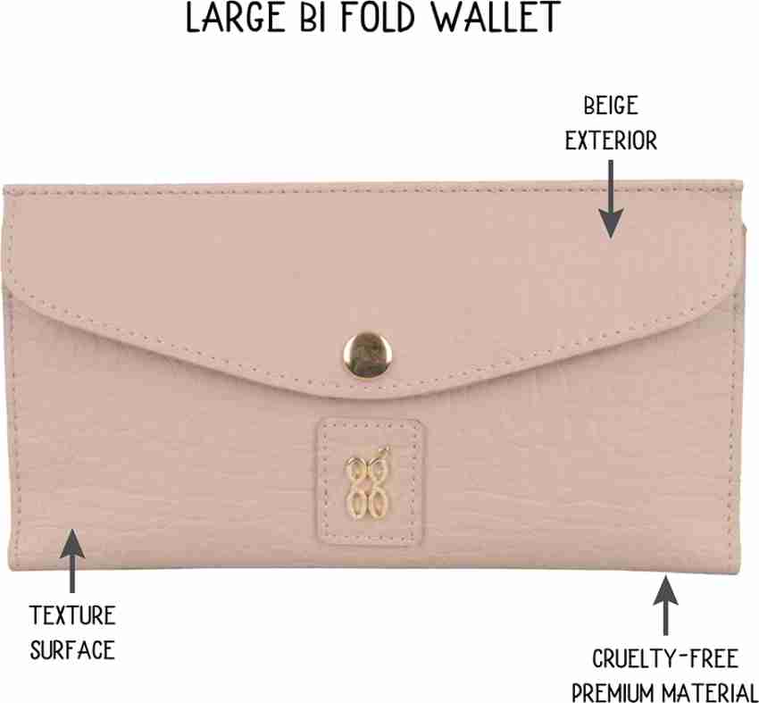 Baggit Women's 3 Fold Wallet - Large (Purple)