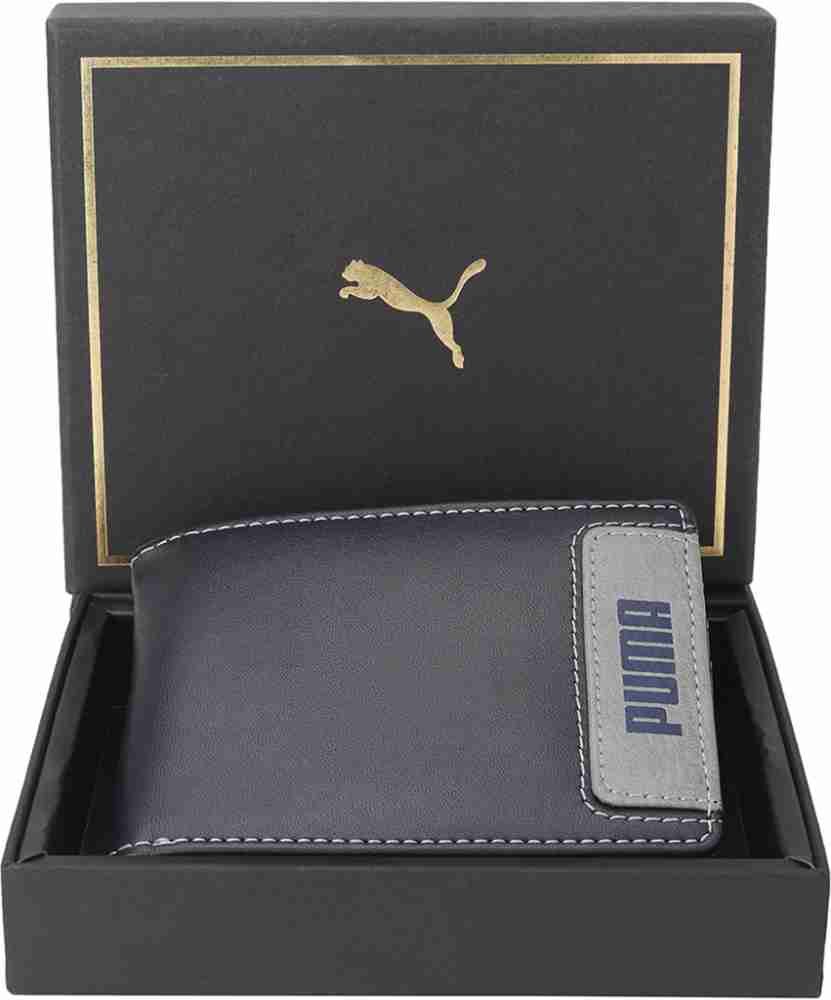 PUMA Men Women Casual Blue Artificial Leather Wallet Peacoat Price in India Flipkart