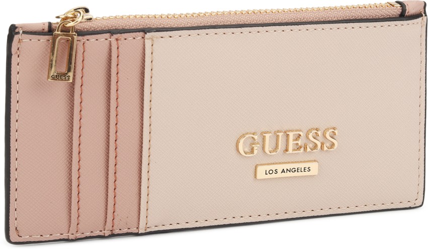 Card holder wallet online guess