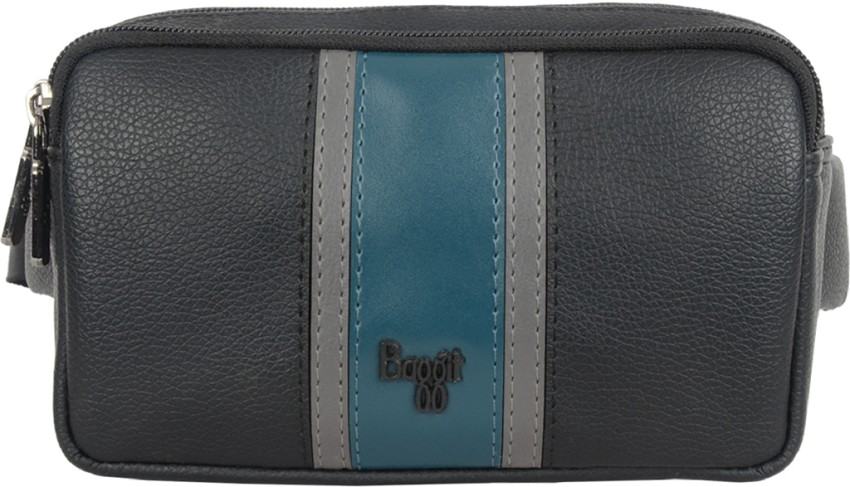 Baggit Men Casual Black Artificial Leather Wallet Black Price in India Flipkart